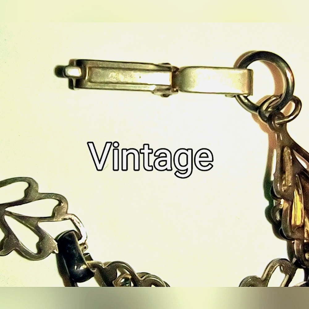 Green Abalone Vintage Bracelet - Picture 14 of 16